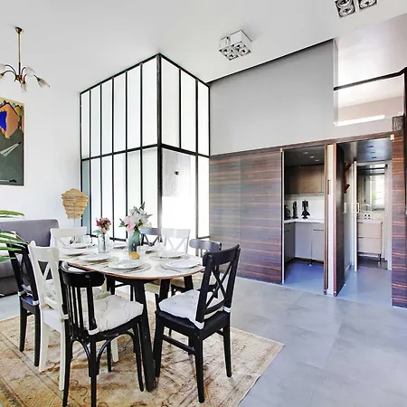 Magnificent - 2br 7p - Les Buttes Chaumont Lejlighed *